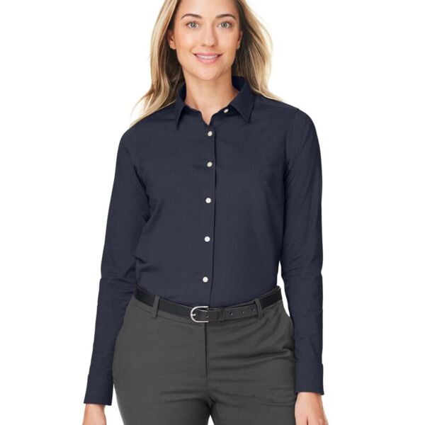 Women's CrownLux Performance® Spencer Poplin Dress Shirt Thumbnail