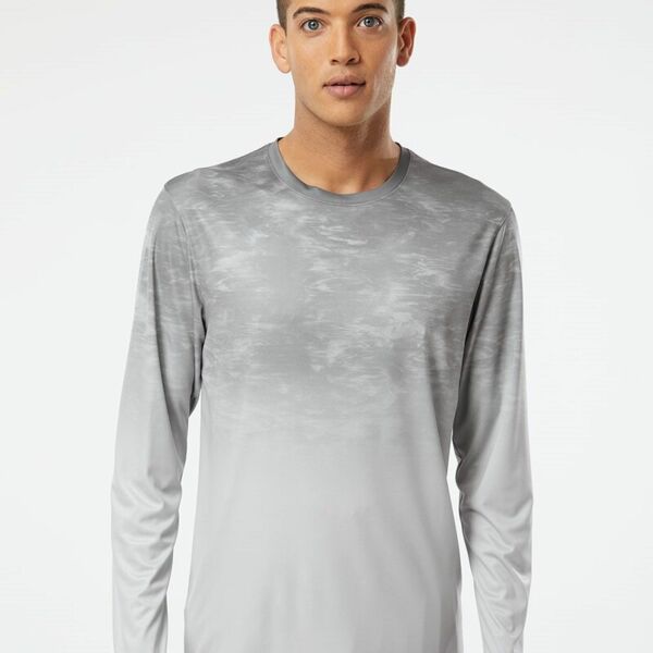 Montauk Oceanic Fade Performance Long Sleeve T-Shirt Thumbnail