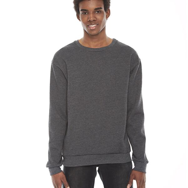 F496 Flex Fleece Crewneck Pullover Drop Shoulder Sweatshirt Thumbnail